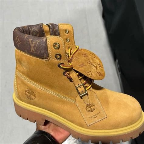 louis vuitton lv timberland boots.